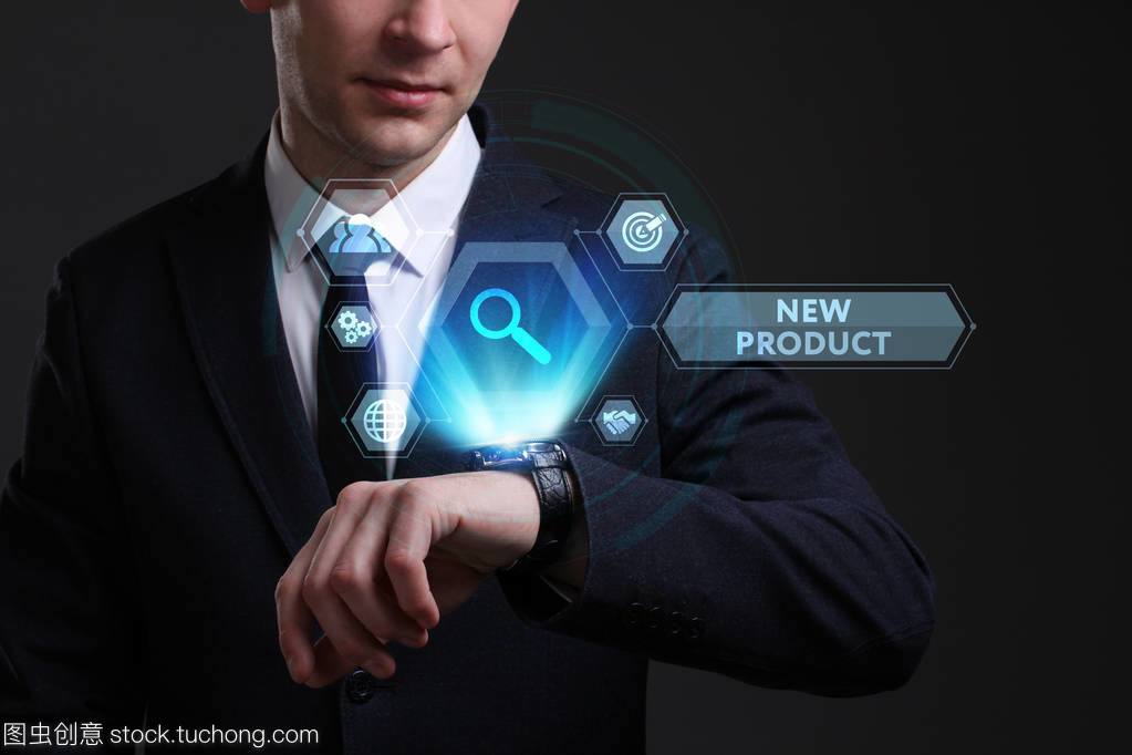 業(yè)務(wù),技術(shù),互聯(lián)網(wǎng)和網(wǎng)絡(luò)概念。年輕的生意